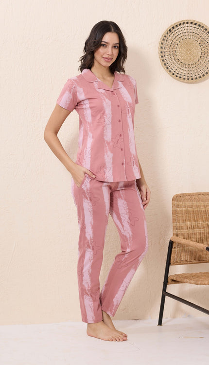 Womens Cotton Night Suit Set