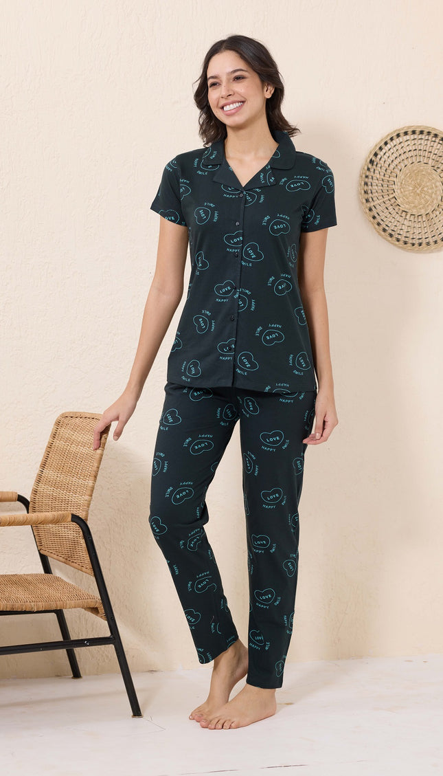 Womens Cotton Night Suit Set
