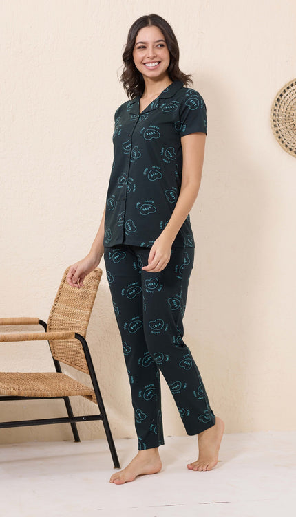 Womens Cotton Night Suit Set