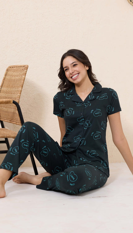 Womens Cotton Night Suit Set