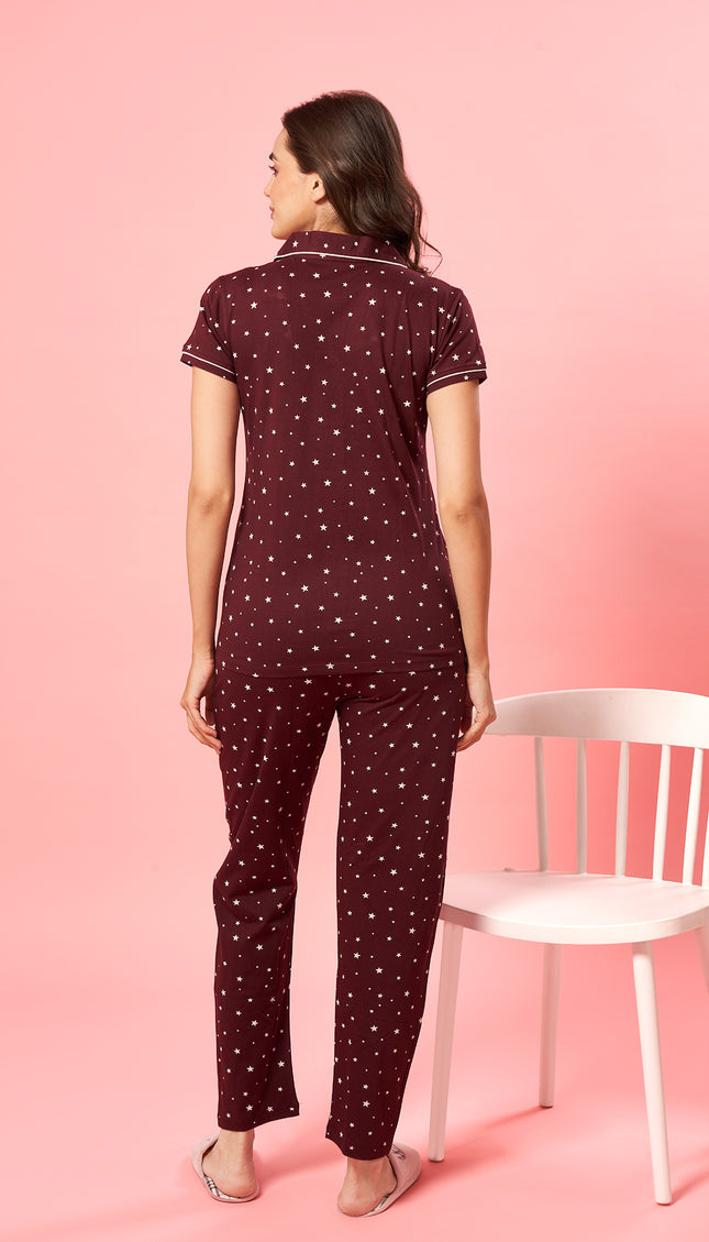 Womens Cotton Night Suit Set