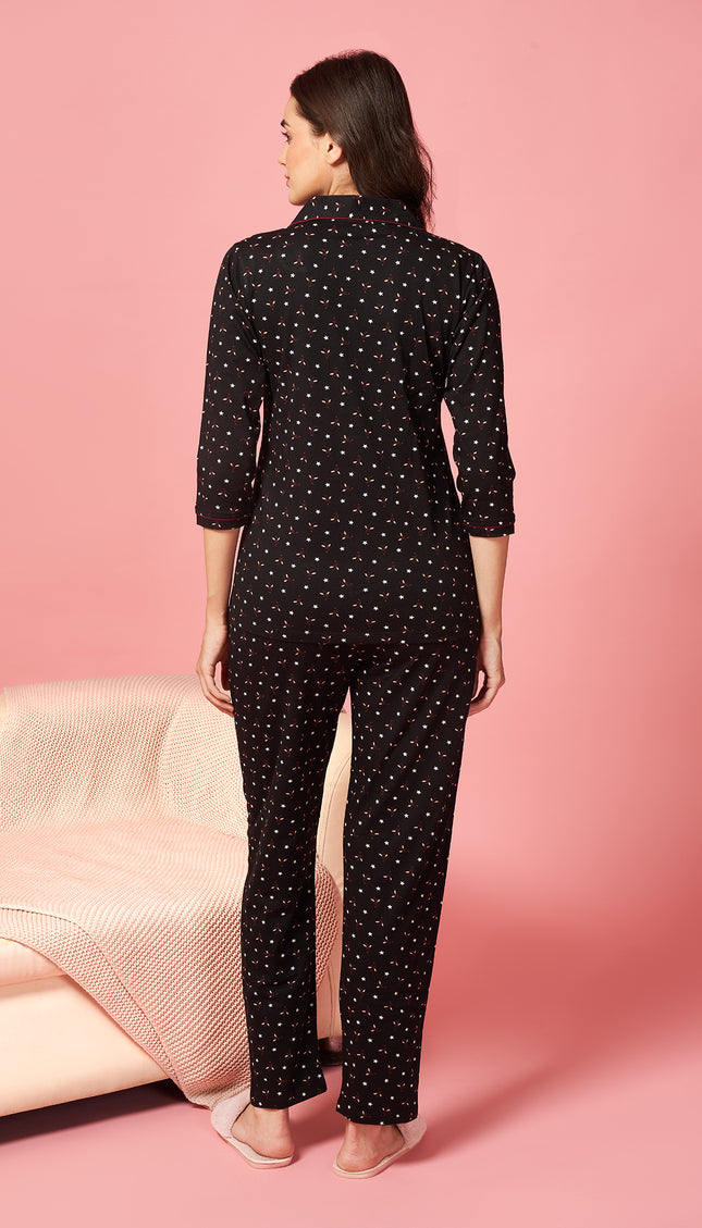 Womens Cotton Night Suit Set