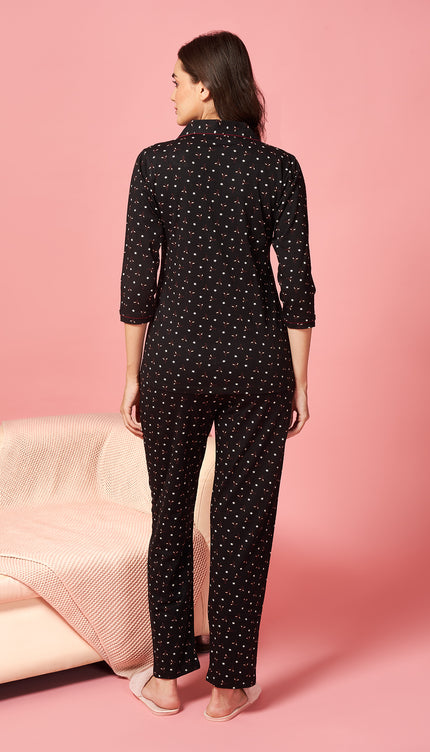 Womens Cotton Night Suit Set
