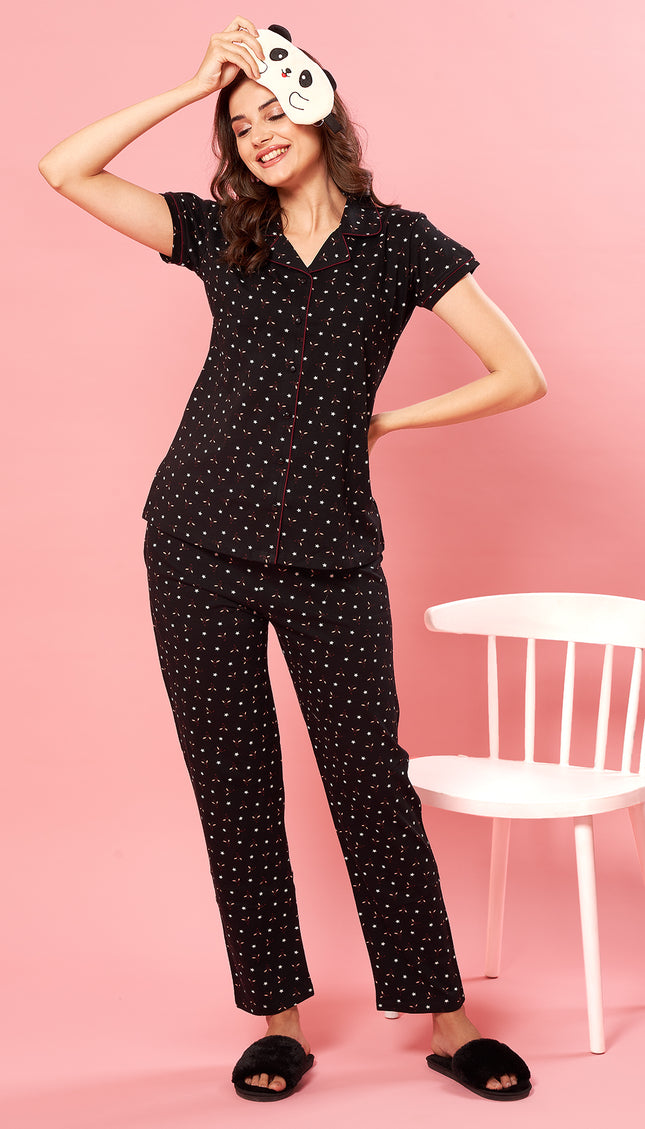 Womens Cotton Night Suit Set