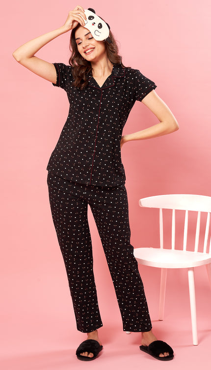 Womens Cotton Night Suit Set