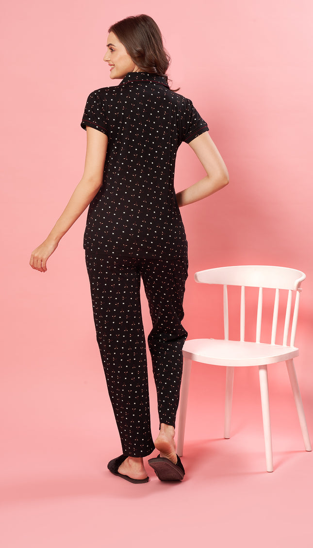 Womens Cotton Night Suit Set