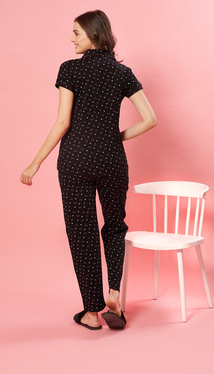 Womens Cotton Night Suit Set