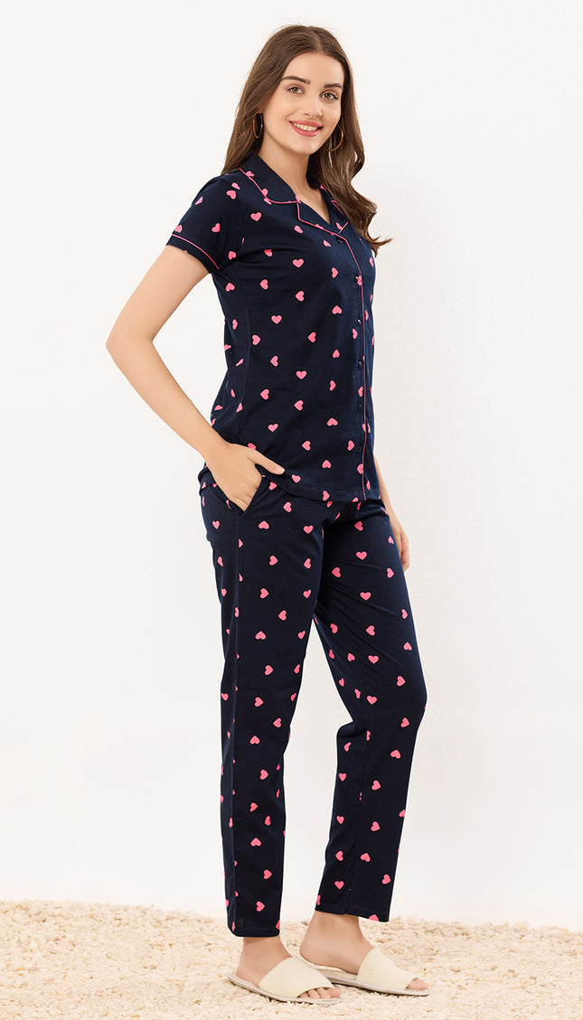 Womens Cotton Night Suit Set