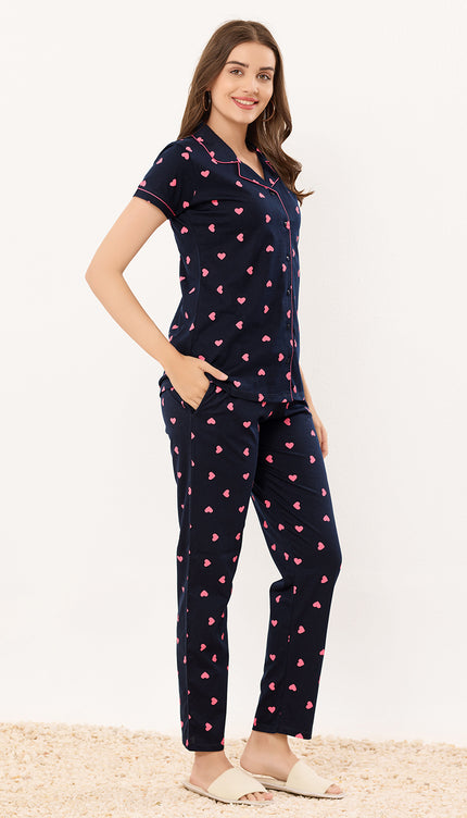 Womens Cotton Night Suit Set