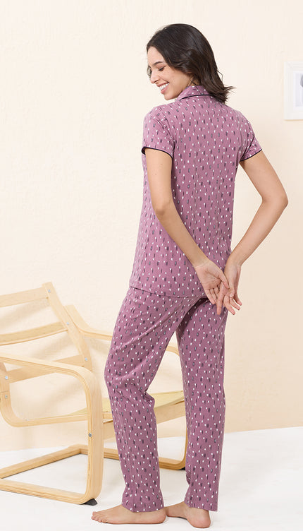 Womens Cotton Night Suit Set