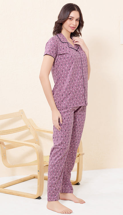 Womens Cotton Night Suit Set