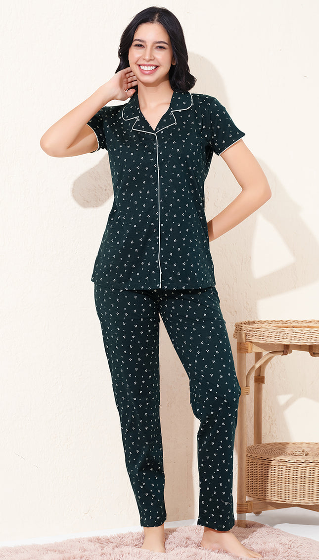 Womens Cotton Night Suit Set