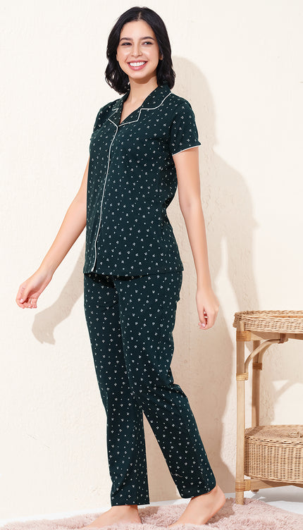 Womens Cotton Night Suit Set