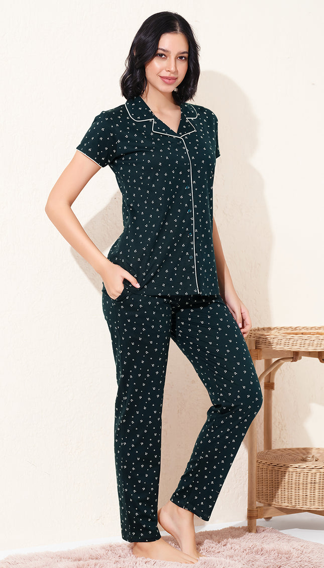 Womens Cotton Night Suit Set