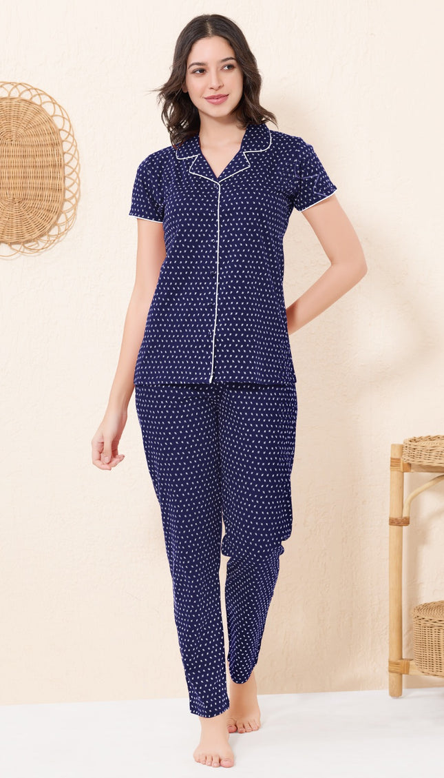 Womens Cotton Night Suit Set
