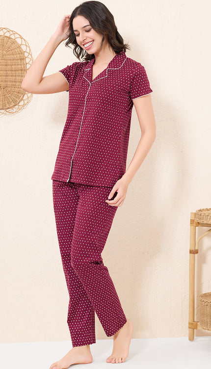 Womens Cotton Night Suit Set