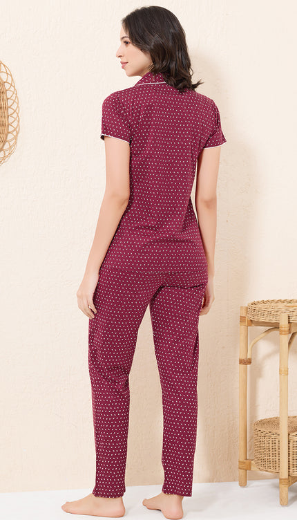 Womens Cotton Night Suit Set