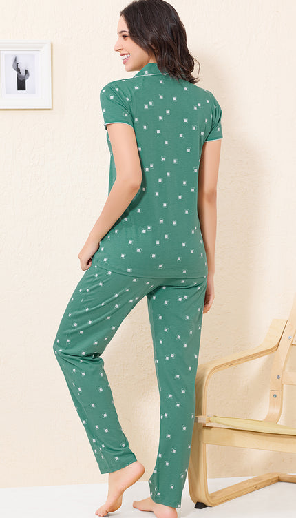 Womens Cotton Night Suit Set