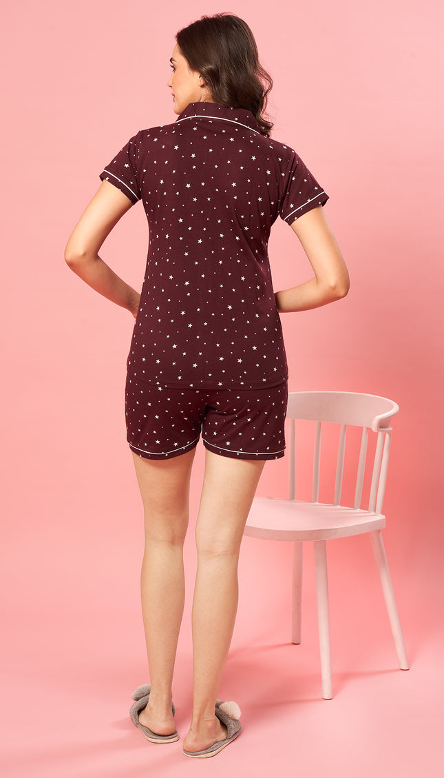 Womens Cotton Night Suit Set