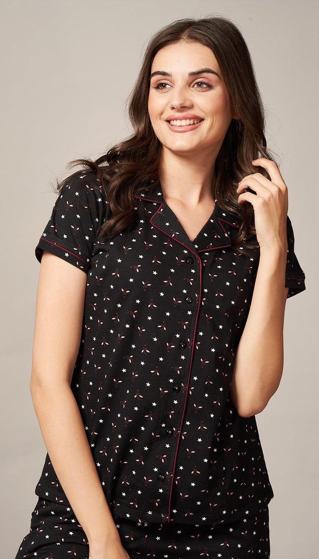 Womens Cotton Night Suit Set