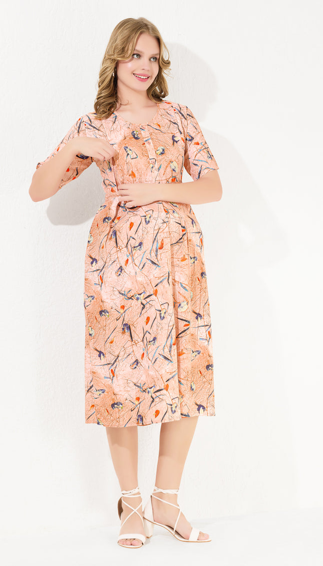 Womens Maternity Short Nighty | Comfortable & Breathable