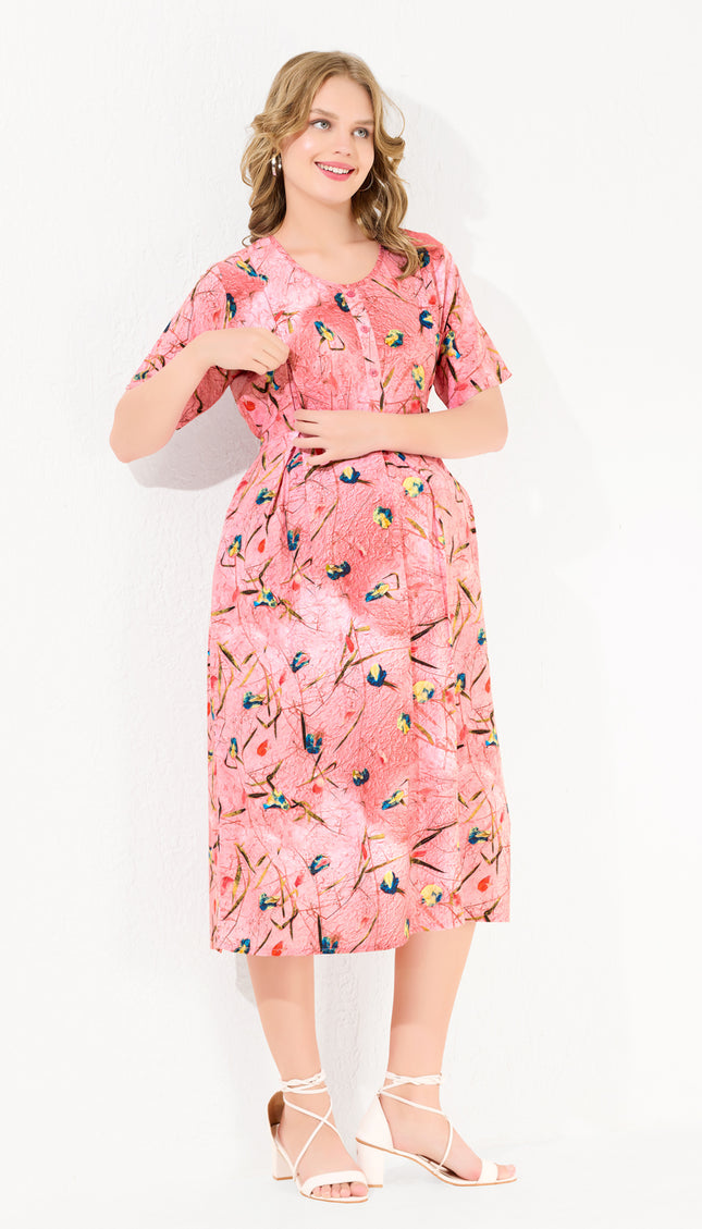 Womens Maternity Short Nighty | Comfortable & Breathable