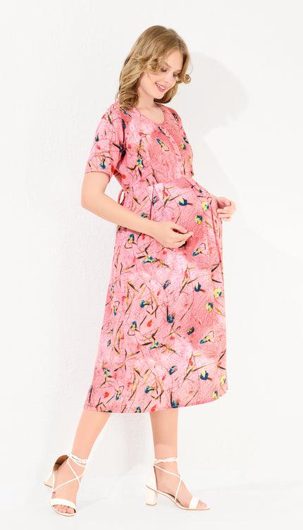 Womens Maternity Short Nighty | Comfortable & Breathable