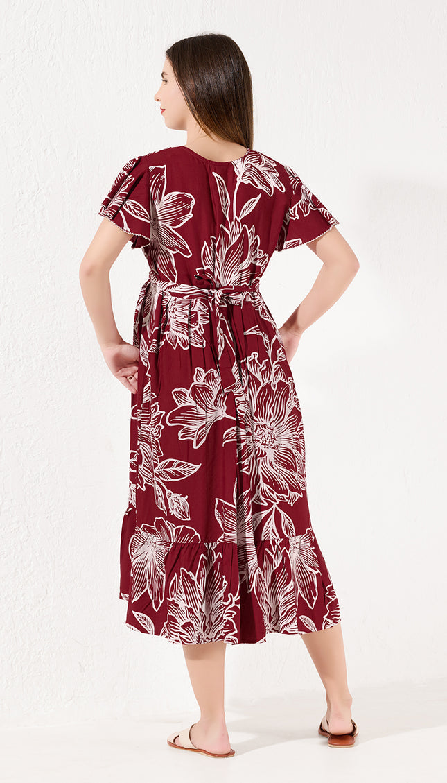 Womens Maternity Short Nighty | Comfortable & Breathable