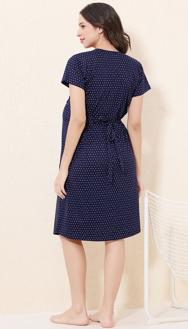 Womens Maternity Short Nighty | Comfortable & Breathable