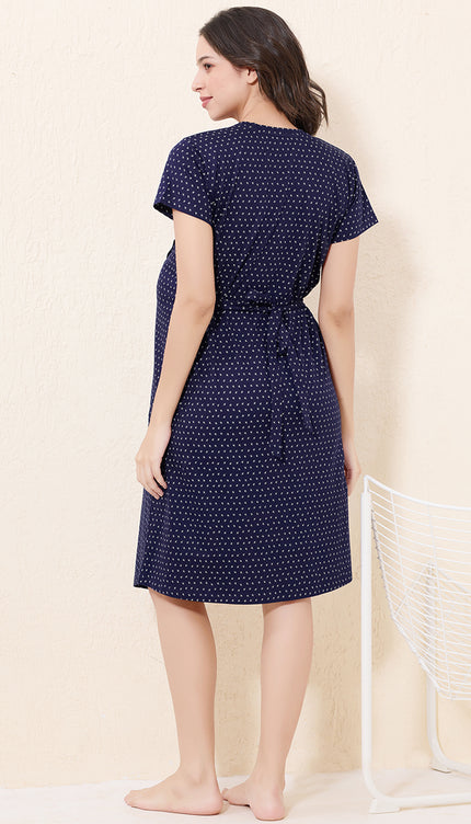 Womens Maternity Short Nighty | Comfortable & Breathable