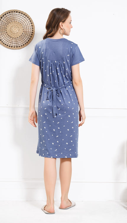 Womens Maternity Short Nighty | Comfortable & Breathable