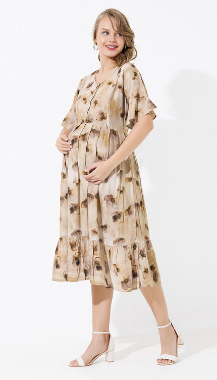 Womens Maternity Short Nighty | Comfortable & Breathable