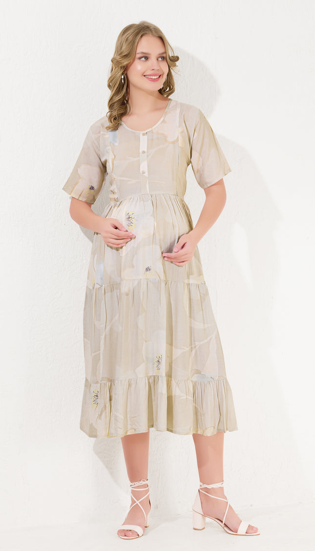 Womens Maternity Short Nighty | Comfortable & Breathable