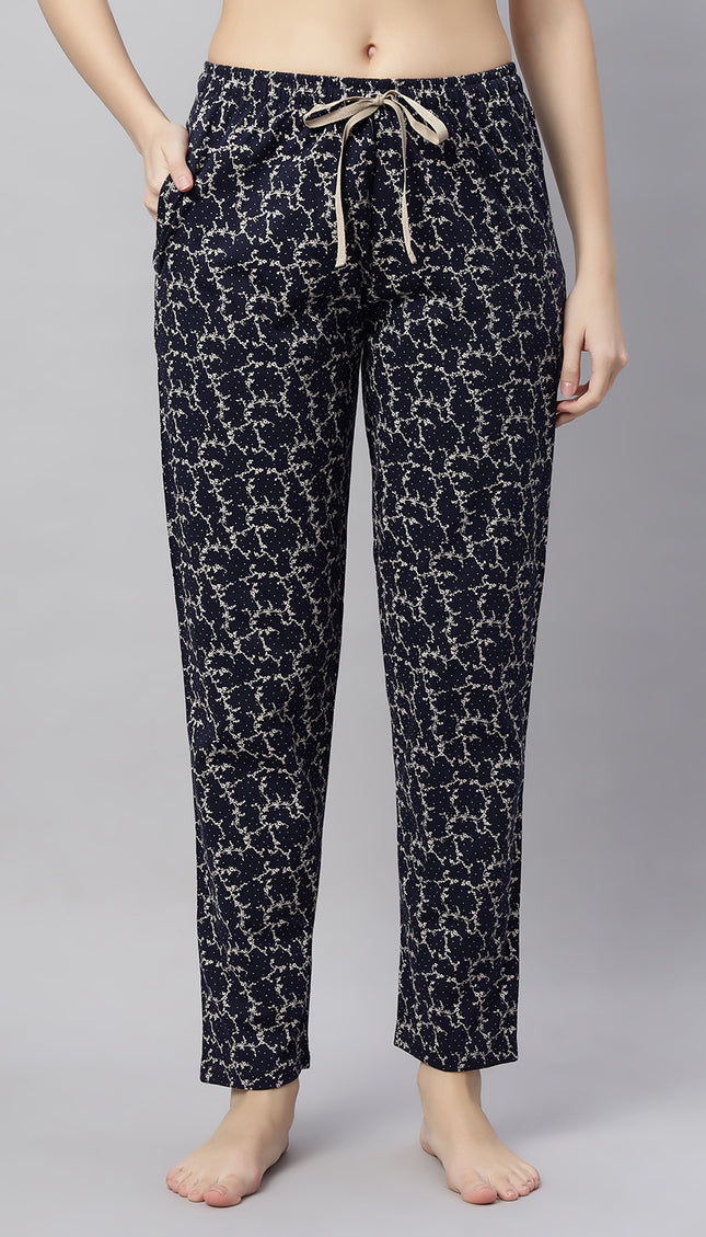 Womens Cotton Printed Night Suit Set