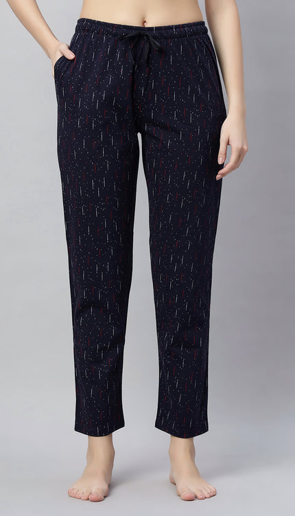 Womens Cotton Printed Night Suit Set