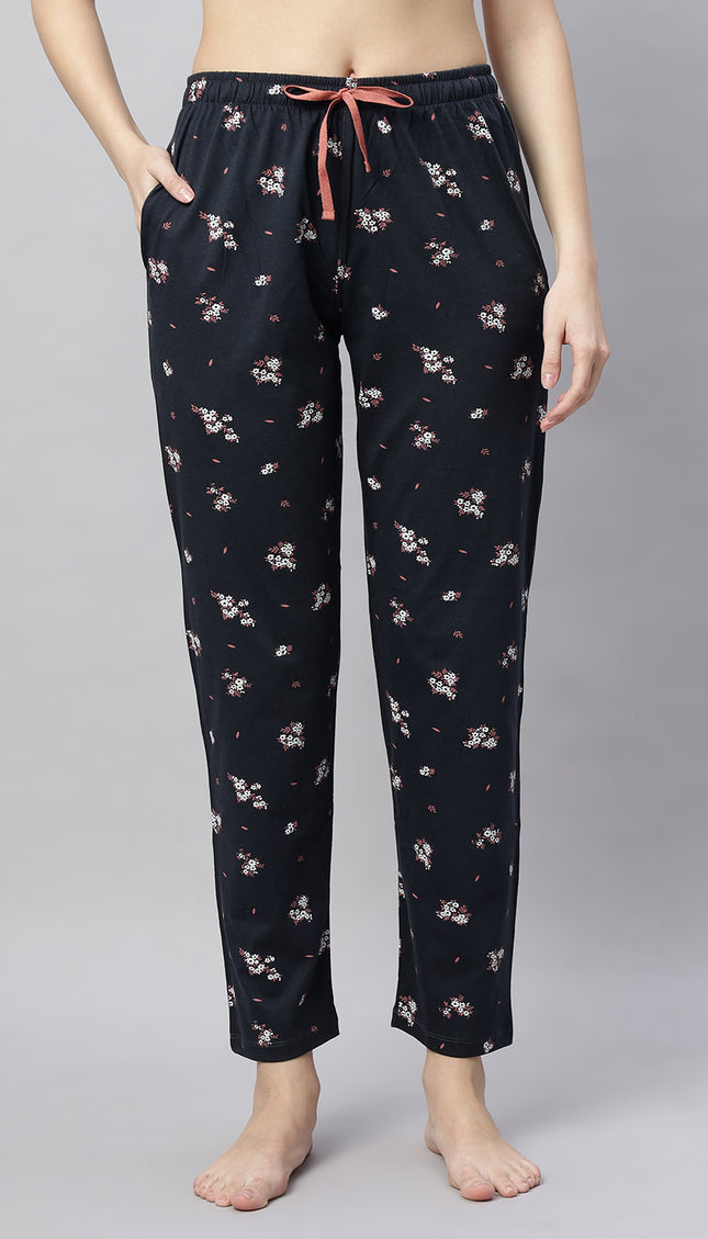 Womens Cotton Printed Night Suit Set