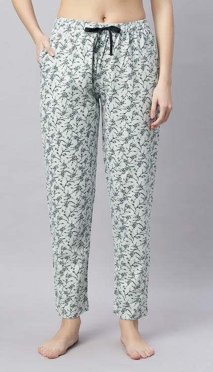 Womens Cotton Printed Night Suit Set