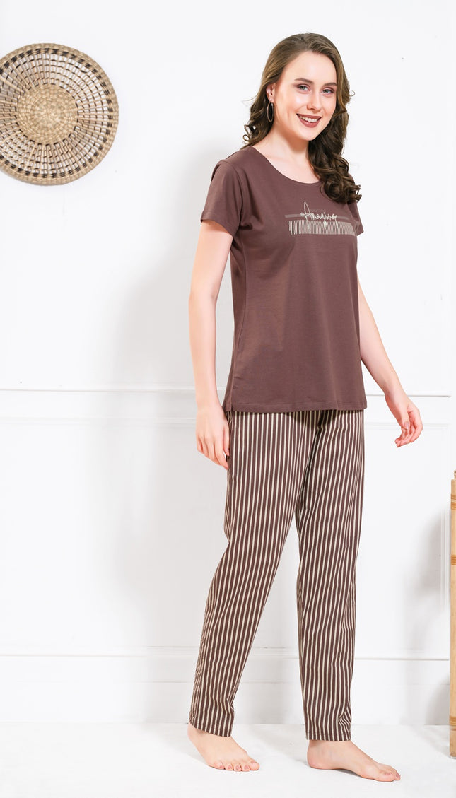 Women’s Cotton Printed Night Suit Set