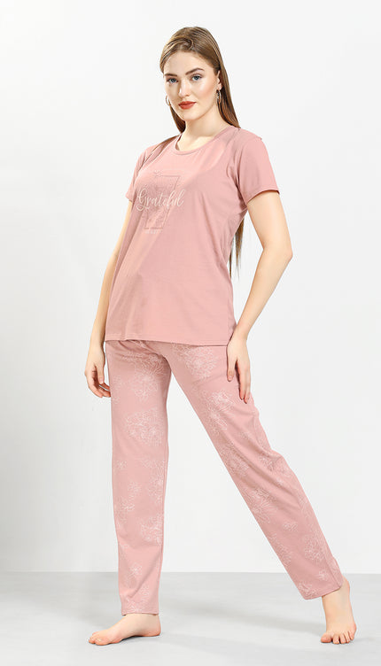 Women's Cotton Printed Night Suit Set