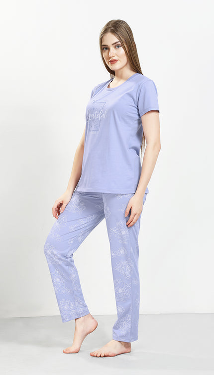 Women’s Cotton Printed Night Suit Set