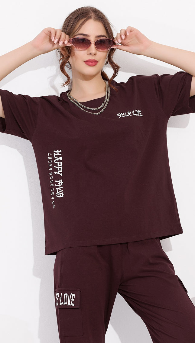 Womens Cotton Printed Night Suit Set