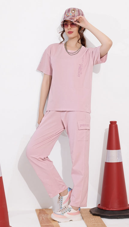 Womens Cotton Printed Night Suit Set