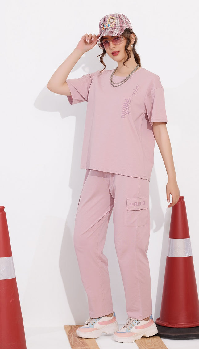 Womens Cotton Printed Night Suit Set