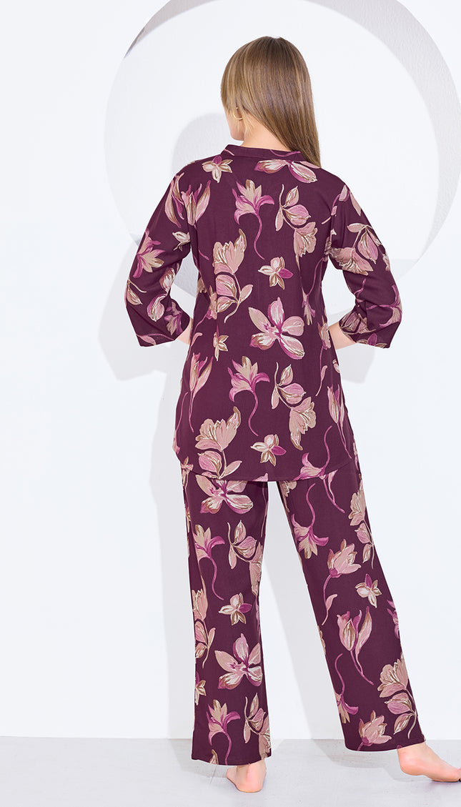 Womens Cotton Printed Co-Ord Set