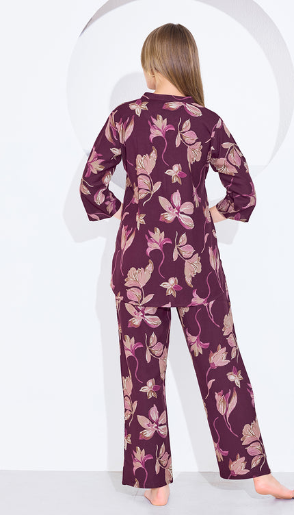 Womens Cotton Printed Co-Ord Set