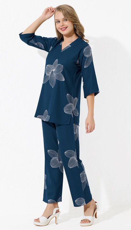 Womens Viscose Printed Co-Ord Set