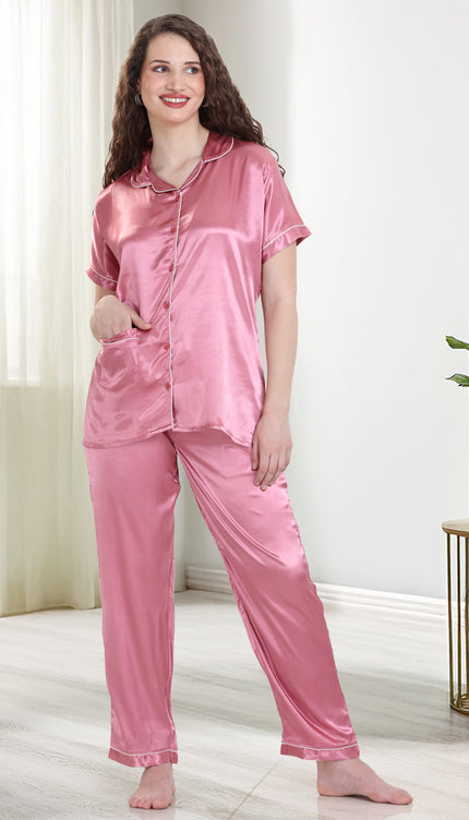 Womens Cotton Printed Night Suit Set