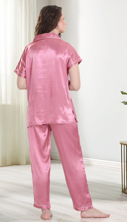 Womens Cotton Printed Night Suit Set