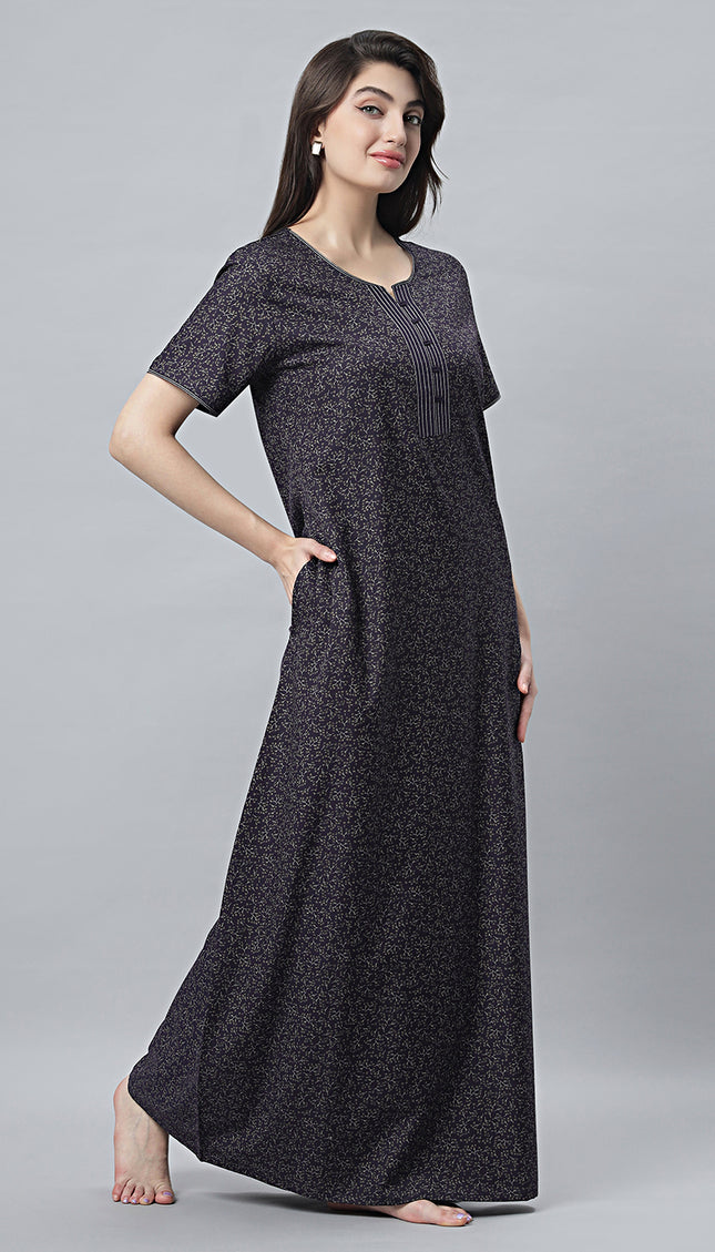 Womens Nightwear Full-Length Nighty