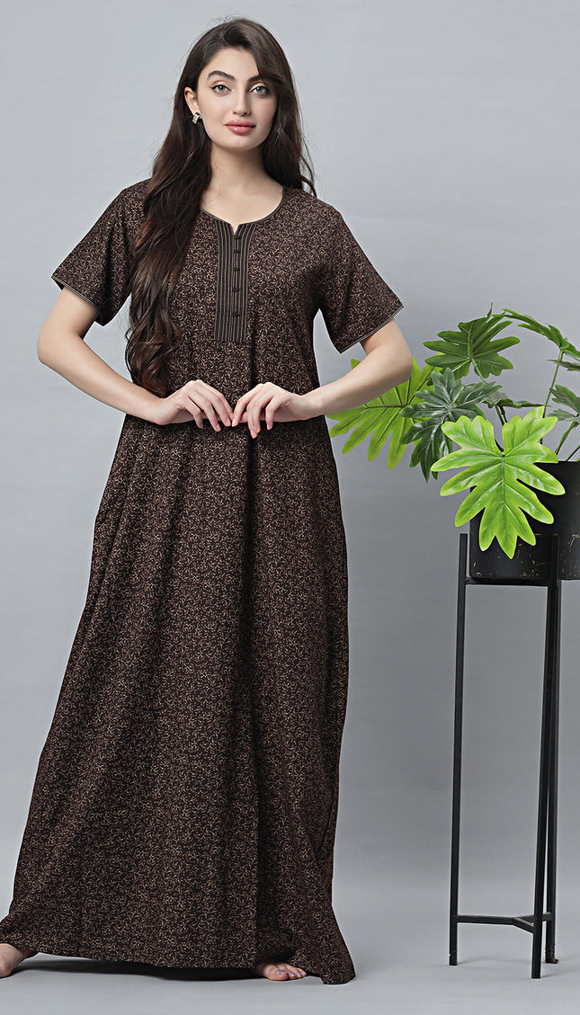 Womens Nightwear Full-Length Nighty